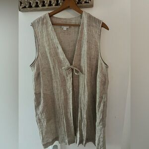 J. Jill Linen Duster
